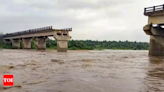 Section of under-construction bridge over Ganga collapses in Bihar's Katihar | India News - Times of India