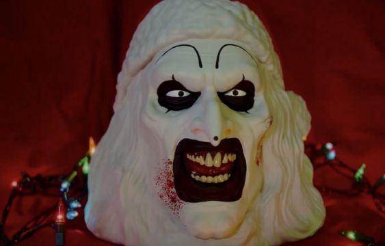 Terrifier 3: First Look at Art the Clown Popcorn Bucket Revealed