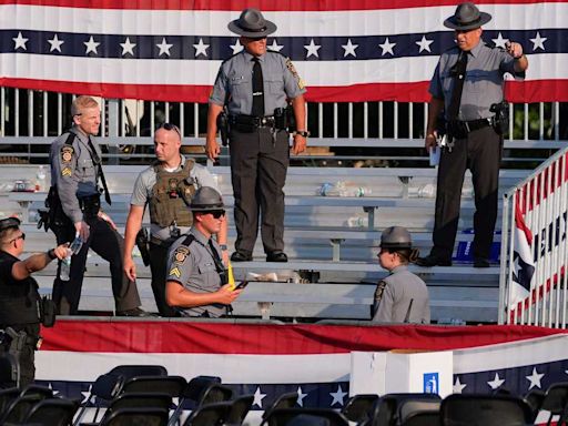 Trump rally speaker describes putting hand on the head of attendee who was shot