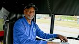 ‘More than sitting behind this wheel.’ Former trucker may be Macon’s friendliest bus driver