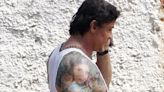 Sylvester Stallone Replaced A Huge Tattoo Of His Wife With A Dog, And It's 100% Sending Me