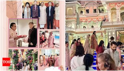 Chinese ambassador, Xu Feihong, shares new pictures from Anant Ambani's wedding, tags it as, 'Great Wedding' | Hindi Movie News - Times of India