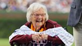 Sister Jean throws out first pitch at Wrigley Field to celebrate 104th birthday