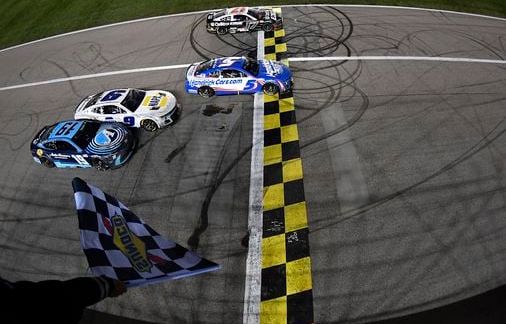 The closest finish in NASCAR Cup Series history saw Kyle Larson edge Chris Buescher - The Boston Globe