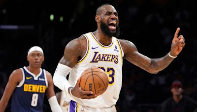 LeBron James anota 30 puntos mientras Los Angeles Lakers ganan un 'salvavidas' contra Denver Nuggets