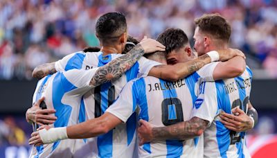 Así llega la plantilla de Argentina a la final