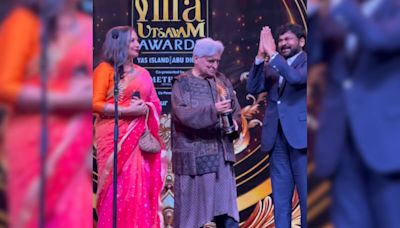 IIFA Utsavam 2024: Chiranjeevi Receives Outstanding Achievement In Indian Cinema Award