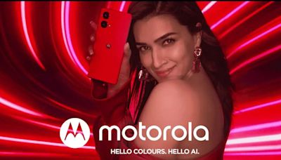 Motorola owns colours and AI with Kriti Sanon this festive season - ET BrandEquity