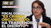 Fiscal Carmen Gonzales sobre megabanda ‘Los soldados del norte’: “Es crimen organizado. Ha trascendido el distrito”
