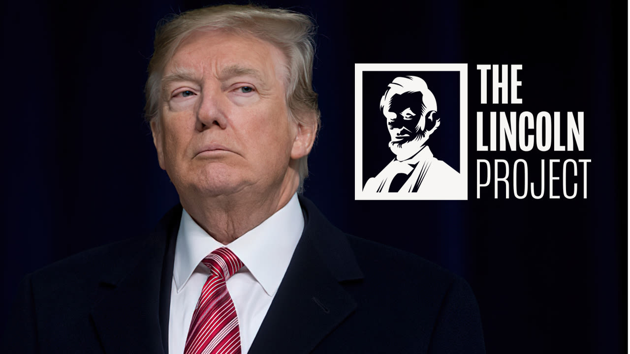 Lincoln Project celebrates felony conviction of Donald Trump