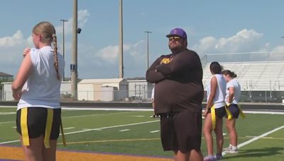 Lennard High flag football team earns first final four appearance