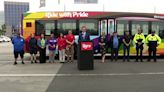 First-ever Pride-themed wrap for MTS bus debuts in San Diego