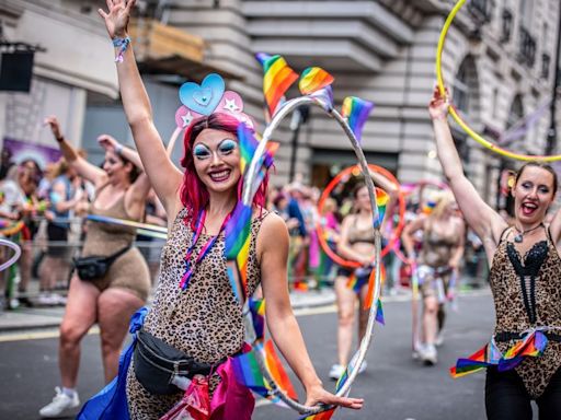 London Pride 2024 full list of acts performing on stages and where the stages are