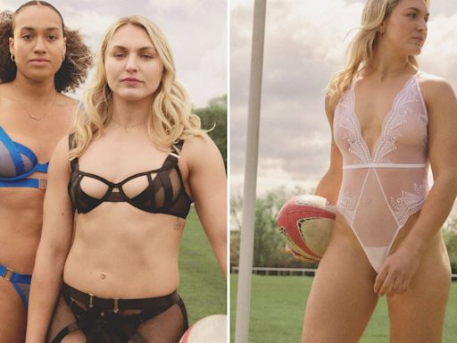 Fury at 'sexist' ad campaign with Team GB rugby stars in 'porn underwear'