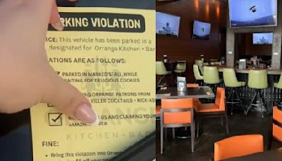 Metro Vancouver restaurant issues hilarious parking fine to customers buying Crumbl Cookies | Dished