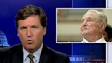 Tucker Carlson, Who Works for Rupert Murdoch, Rails Against ‘Foreign-Born Billionaires’