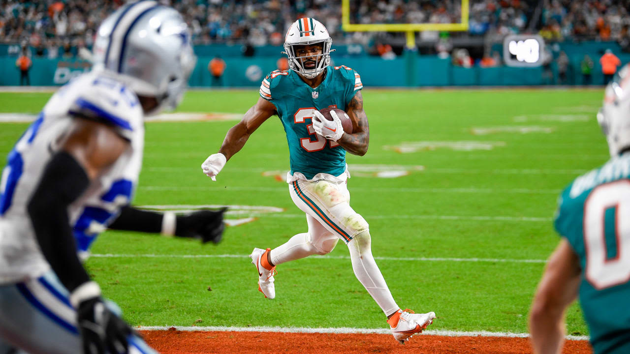 Dolphins RB Raheem Mostert, 2023 TD leader: 'I'm always going to be underrated, no matter what'