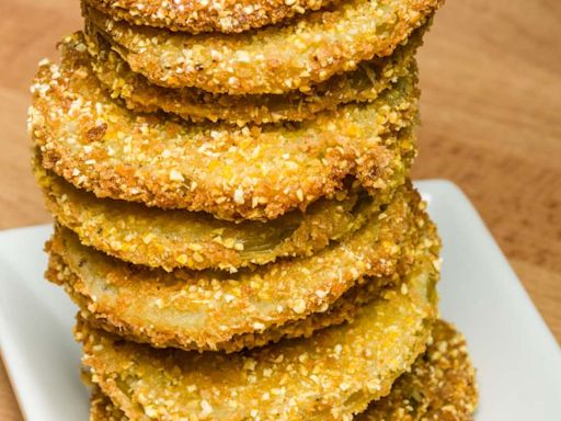 How to Make Air Fryer Fried Green Tomatoes