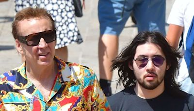 Nicolas Cage's Son Kal-El, 18, Spotted with Dad During Rare Outing in Venice