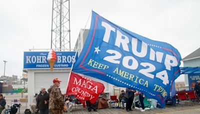 Supporters flock to Wildwood ahead of Trump’s beachfront rally