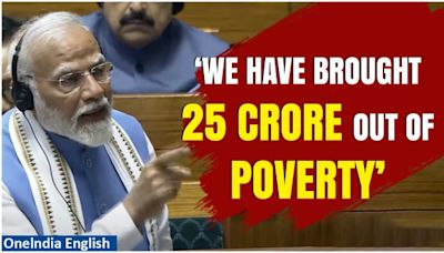 PM Modi Speaks in LokSabha Session Amid Opposition Ruckus - Oneindia