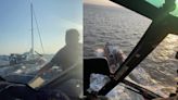 Coast Guard crew rescues man trapped on sinking boat off Georgia coast