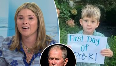 Jenna Bush Hager shares photo of son she says looks just like dad George W. Bush