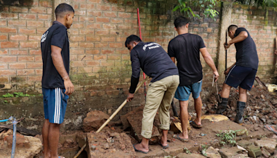 In Guwahati's Flooded Streets, A Desperate Father's Hunt For Son Lost In Storm Drain