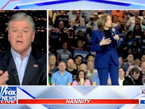 Fox News show goes dark in middle of Sean Hannity’s anti-immigrant rant