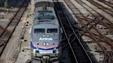 A student was trapped inside an empty Amtrak train after she fell asleep during the ride and missed her stop