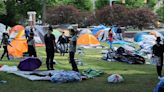Student tent encampment removed from Johns Hopkins University - 53155236