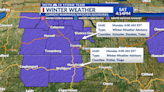 A winter weather advisory has been issued for a portion of the Twin Tiers