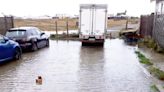 Intensas precipitaciones provocaron anegamientos en Porvenir