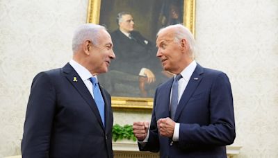 Biden and Netanyahu all smiles in Oval Office meeting despite simmering tensions over Gaza