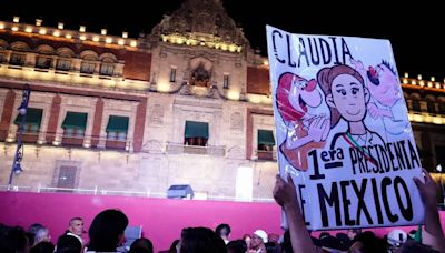 Así va el festejo de Claudia Sheinbaum en el Zócalo; primeros resultados la ponen como sucesora de AMLO | EN VIVO