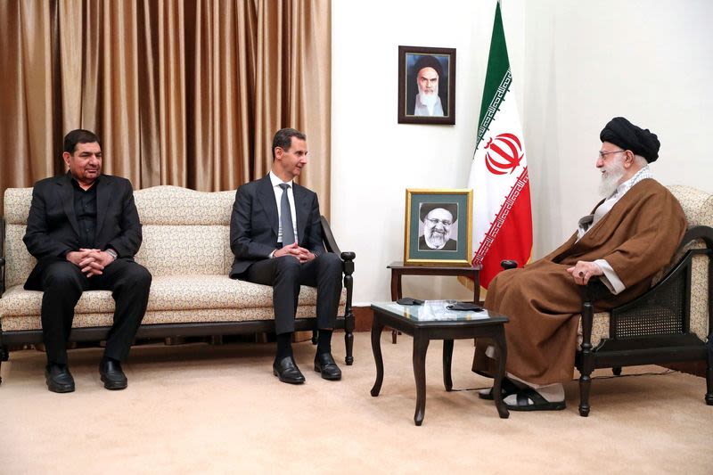 Syria's Assad, Iranian Supreme Leader meet in Tehran, say ties strong