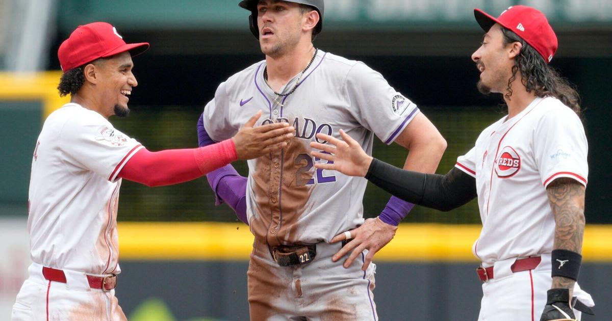 Hunter Greene, Reds cruise past Colorado in series finale | Rockies Rewind