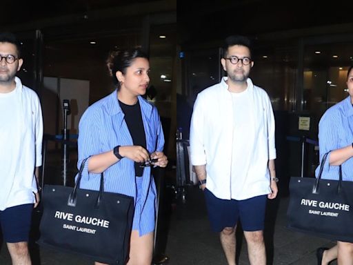 Parineeti Chopra and Raghav Chadha Are Back in Mumbai After Celebrating 1st Anniversary | Watch - News18