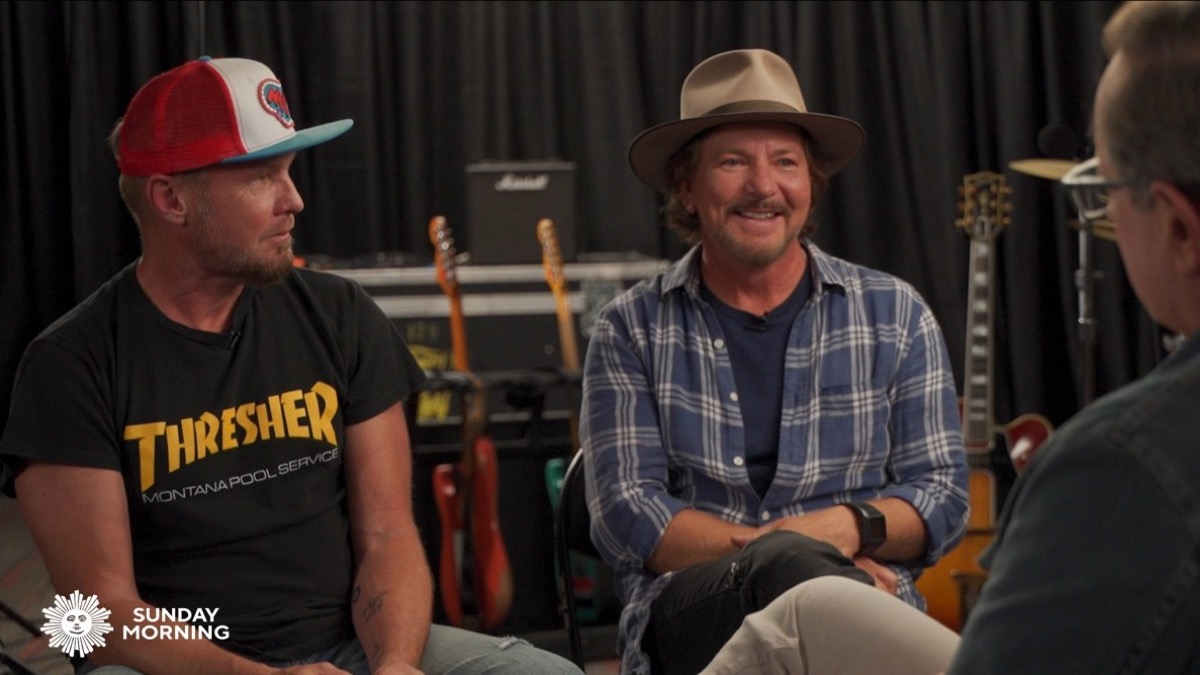 Preview Pearl Jam's CBS News Sunday Morning Appearance