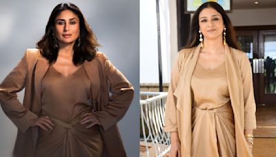 Kareena Kapoor Khan vs Tabu fashion face-off: Who styled three-piece camel colored co-ord set better?