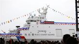 安平級巡防永康艦交船 蕭美琴：提升海巡執法能量