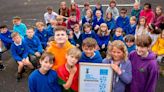 Moniaive Primary scoop Rights Respecting Gold Award from UNICEF