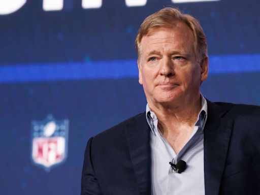 The NFL is open to private equity team ownership of up to 10%, Commissioner Roger Goodell says