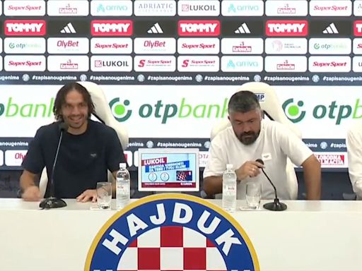 Gennaro Gattuso tells his own Hajduk Split player to 'F*** OFF'