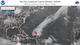 Hurricane Tammy churns in Atlantic as TD 21 falls apart over land