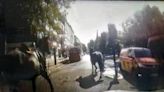 Three runaway military horses bolt through London after riders unseated