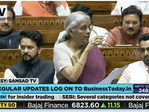 Budget 2024: 'If a state is not named in Budget statement, it doesn't mean no money will go to them', FM tells Parliament