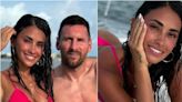 Antonela Roccuzzo paralizó Internet con impactantes fotos en bikini: “Cuerpazo” y “Diosa total”