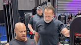 Watch Arnold Schwarzenegger Train With Bodybuilding Legend Phil Heath