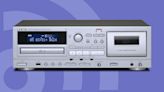 Want to quit music streaming and go back to physical formats? This TEAC CD player/cassette deck is just the thing for it